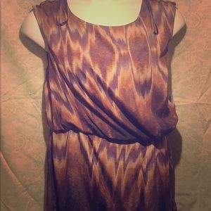 Jessica Simpson multi colored dress